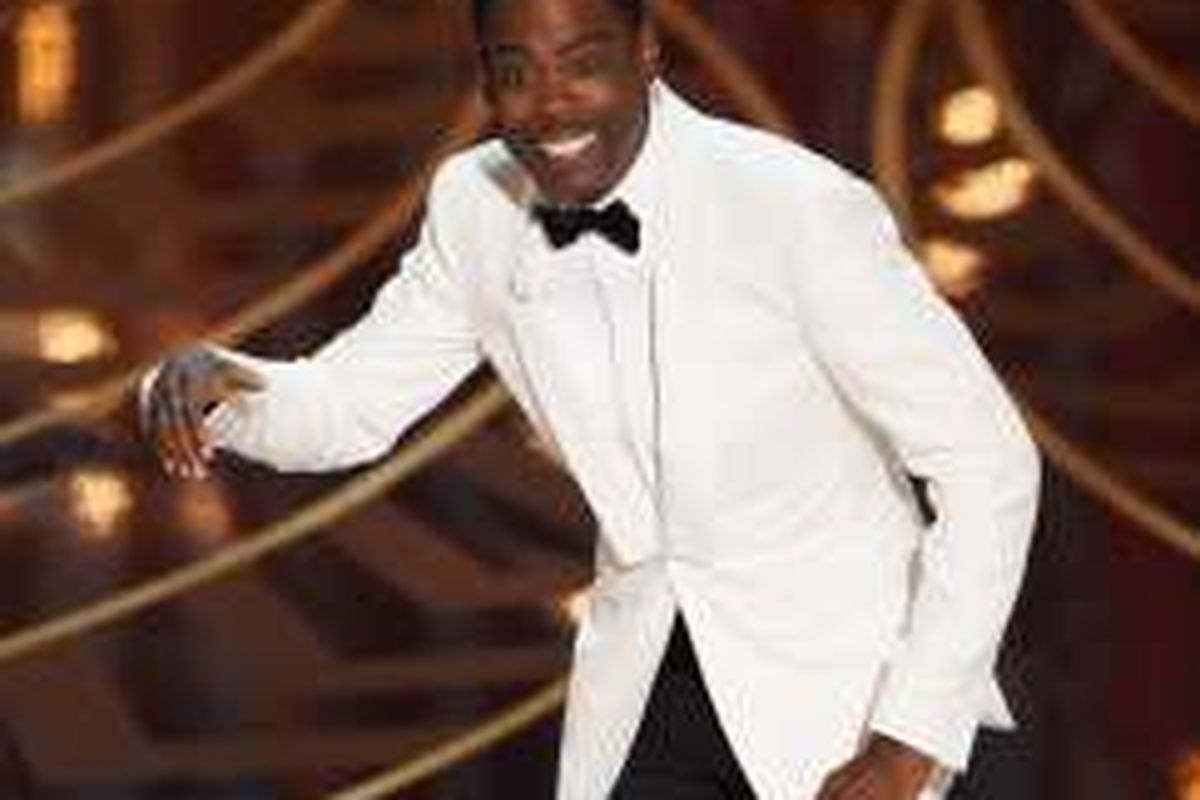 Aktor Chris Rock menjadi pembawa acara Oscar ke-88 di Hollywood, California, Minggu (28/2/2016).