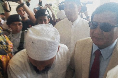 Prabowo Hadiri Pertemuan Kedua Ulama GNPF