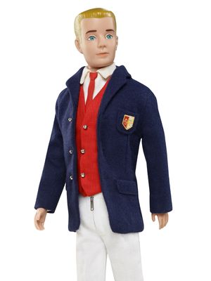 Boneka Ken pertama yang dirilis Mattel pada 1962 [Dok. Mattel