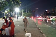 Demo di Depan Gedung DPR Bubar, Jalan Gatot Subroto Arah Slipi Kembali Dibuka