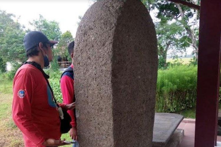 Prasasti Kamulan di Museum Daerah Wajakensis Kabupaten Tulungagung