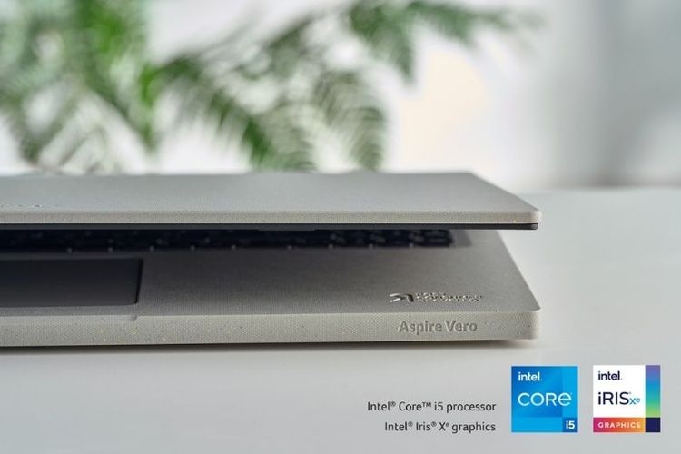 Acer Aspire Vero laptop dengan bahan daur ulang untuk berbagai kebutuhan.