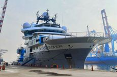 Teliti Laut Indonesia, Kapal Ekspedisi OceanXplorer Berlabuh di Tanjung Priok