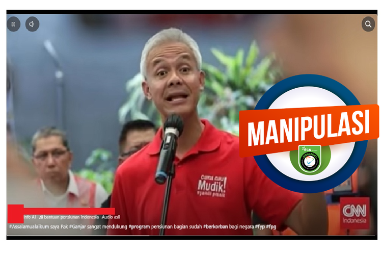 INFOGRAFIK: Hoaks Ganjar Dukung Program Dana Bantuan untuk Pensiunan, Awas Penipuan