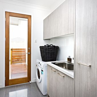 Ilustrasi ruang cuci atau ruang binatu