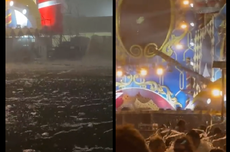 Momen Angin Kencang Meruntuhkan Panggung Festival Musik, Satu Tewas dan Puluhan Terluka