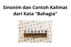 Sinonim dan Contoh Kalimat dari Kata 