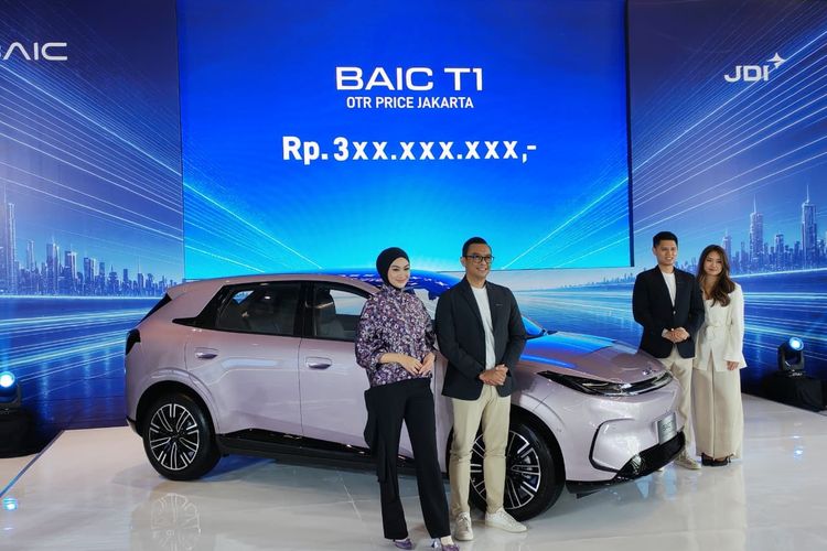 BAIC T1 Meluncur Tanpa Pilihan Warna Hitam di Indonesia