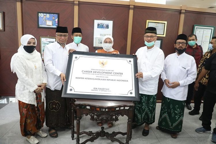 Nota Kesepahaman Peningkatan Kemampuan SDM antara Kementerian Ketenagakerjaan (Kemnaker) dengan Universitas Islam Negeri (UIN) Maulana Malik Ibrahim Malang, Jawa Timur (Jatim).