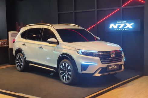 Ubahan pada Honda N7X, Penerus BR-V yang Meluncur Hari Ini