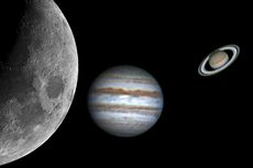 Triple Konjungsi Bulan, Jupiter, dan Saturnus, Apa Dampaknya bagi Bumi?