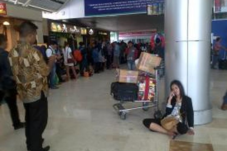 Situasi Bandara Internasional Lombok (BIL).