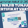 Masuk Mal Harus Scan QR Code, Perlukah Mencetak Kartu Vaksin?