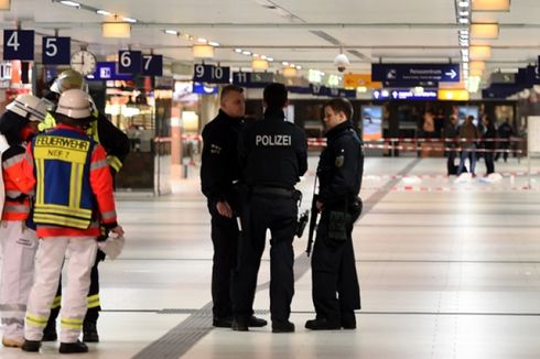 Polisi Jerman Tangkap Pria Berkapak yang Lukai 7 Orang 