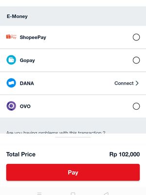 ShopeePay sebagai opsi pembayara di MyTelkomsel