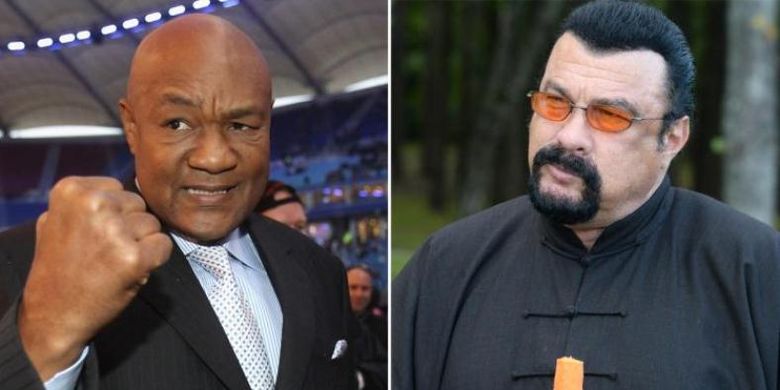 George Foreman vs Steven Seagal