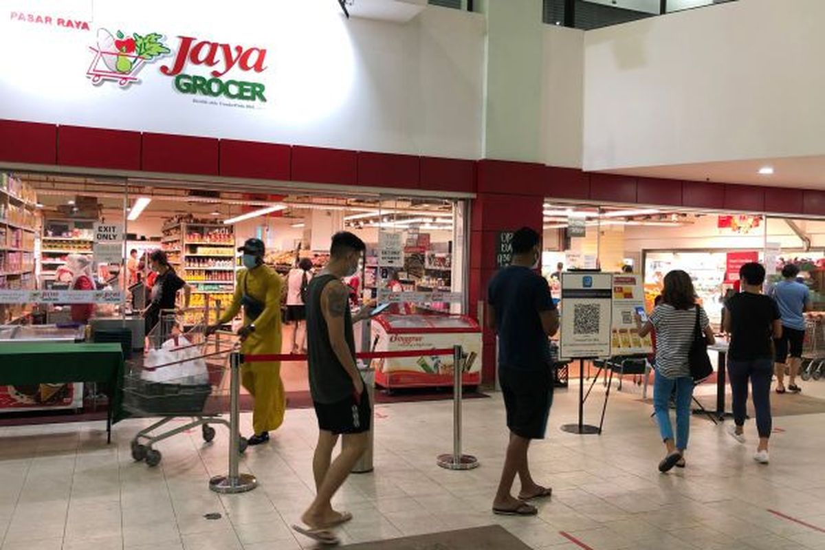 Jaya Grocer, salah satu pusat perbelanjaan yang berbasis di Malaysia.