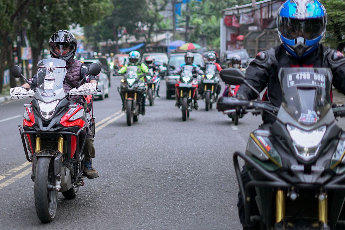 Honda Bikers Adventure Camp pakai Honda CB150X