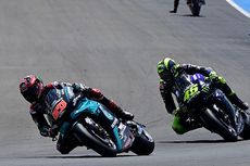 Naik Podium MotoGP Andalusia Bareng Valentino Rossi, Ini Kata Fabio Quartararo