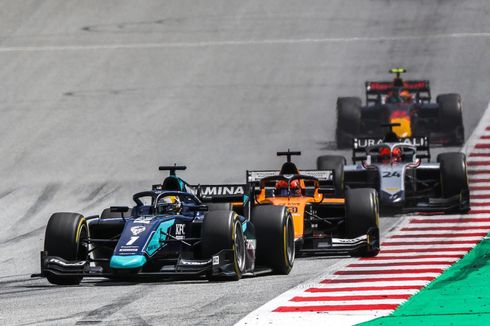 Sprint Race Formula 2 Hungaria, Sean Gelael Urutan 12