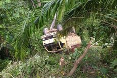 Mesin Mati Mendadak, Truk Jatuh ke Jurang dan Lukai 13 Pelajar SMP