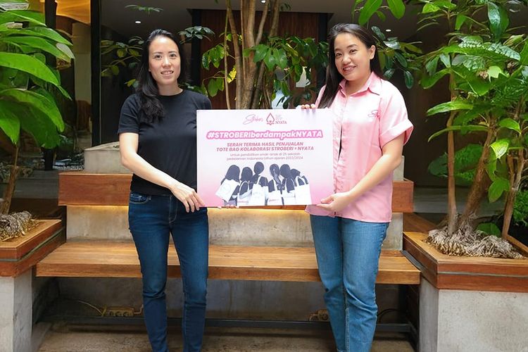 Stroberi Accessories dan Nyata (Yayasan Anak-anak Tanah Air) Foundation memberikan dukungan bagi pendidikan anak-anak di 25 sekolah pedalaman Indonesia. Program ini berjalan sejak Februari hingga Agustus 2024.