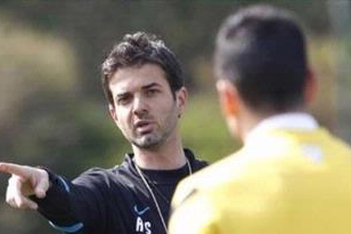Pelatih baru Inter Milan, Andrea Stramaccioni.