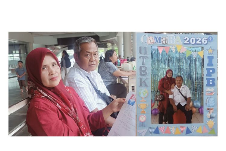 Cerita Yusep, Pedagang Mie Ayam Semangat Antar Anak Tes UTBK di IPB