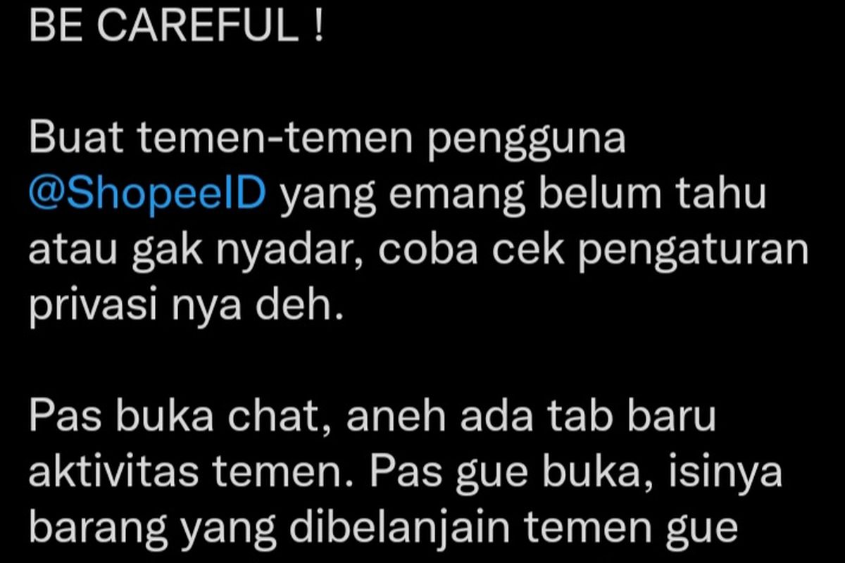 cuit salah satu pengguna Twitter @efify, dikutip Kompas.com, Jumat (15/10/2021). (