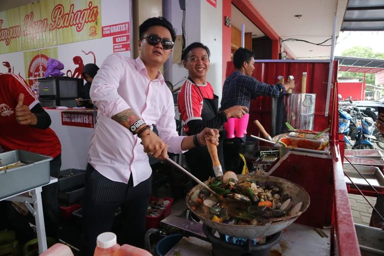 Pemilik Seafood Kiloan Bang Bopak, Agung Satria Perdana.