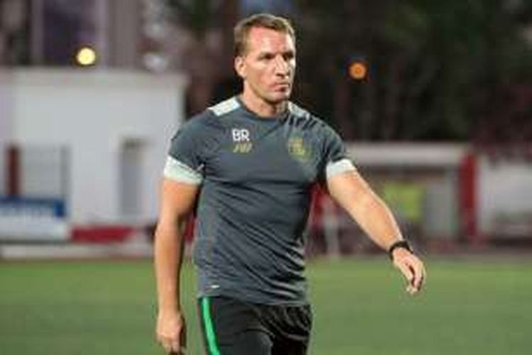 Pelatih Celtic FC, Brendan Rodgers.