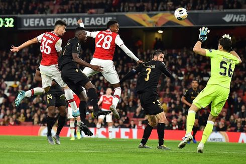 Arsenal Vs Vitoria, The Gunners Menang lewat Gol Dramatis Nicolas Pepe