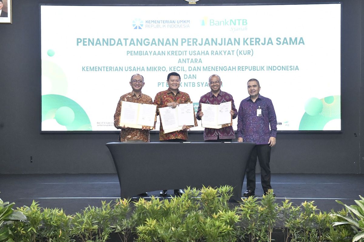 Askrindo Syariah dan Bank NTB Syariah Kerja Sama Penjaminan KUR UMKM