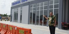 Wajah Baru Terminal Bus Tipe A Cepu, Bupati Arief: Semoga Bisa Wujudkan Kawasan Cepu Raya