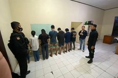 Marak Tawuran Geng Motor di Bandar Lampung, Polisi Amankan 9 Remaja Mabuk di Pinggir Jalan