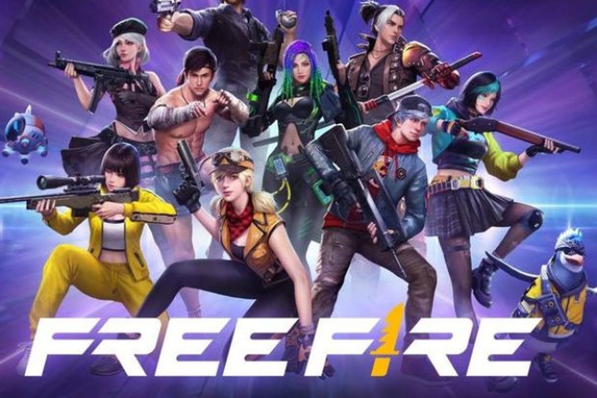 Ilustrasi game battle royale Free Fire.