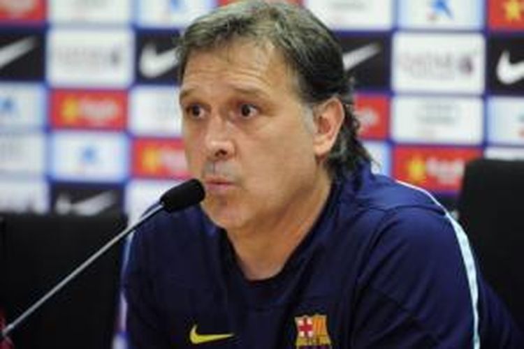 Pelatih Barcelona, Gerardo Martino.