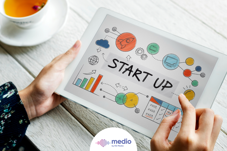 Ilustrasi startup 