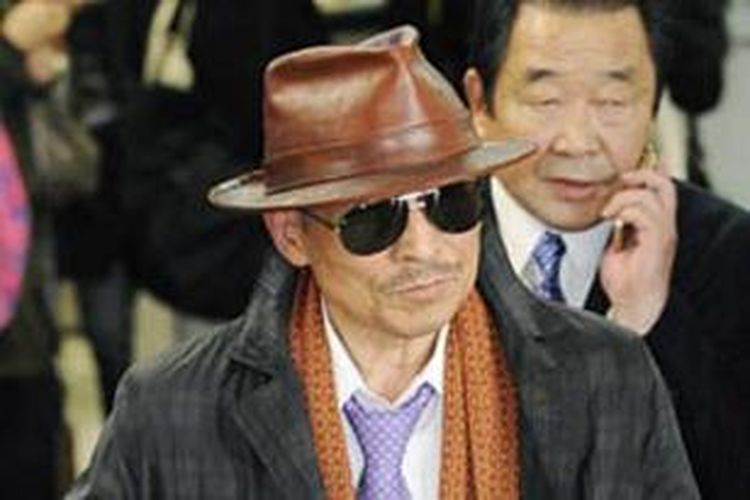 Kenichi Shinoda, ketua kelompok Yakuza Yamaguchi-gumi.