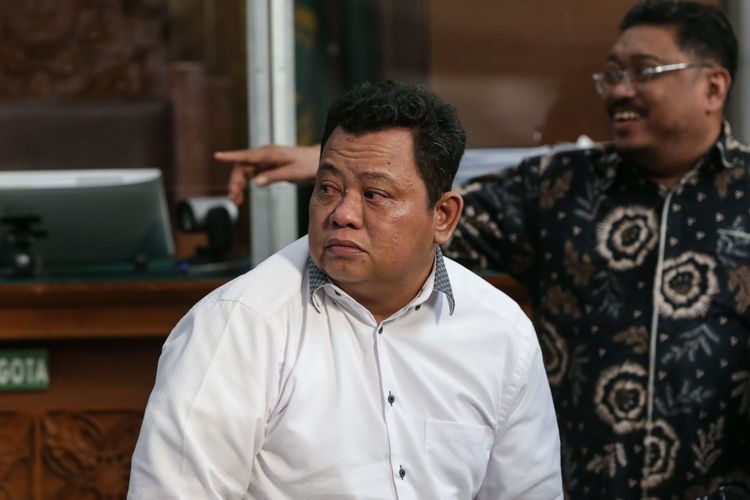 Terdakwa kasus pembunuhan berencana Brigadir J atau Nofriansyah Yosua Hutabarat, Kuat Ma'ruf usai menjalani persidangan di Pengadilan Negeri Jakarta Selatan. (foto stok)