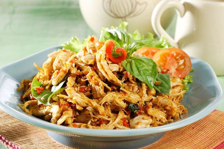 Resep Kering Ayam Suwir Pedas Simpan Untuk Stok Lauk Sahur