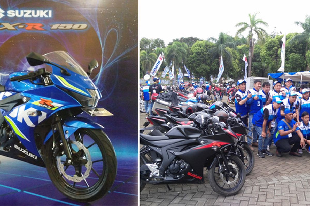 Suzuki GSX-R launching Makassar.