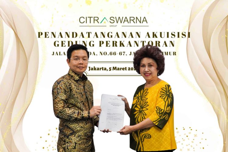 Citra Swarna Group (CSG) melalui PT Bumi Arta Sedayu kembali melakukan ekspansi bisnis dengan mengakuisisi gedung perkantoran di Jakarta Timur.