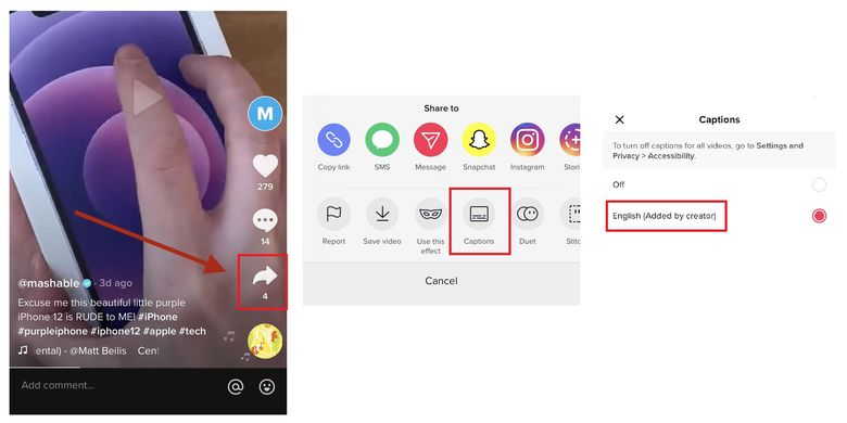 TikTok Bisa Tampilkan Caption Otomatis, Begini Caranya Halaman all -  Kompas.com