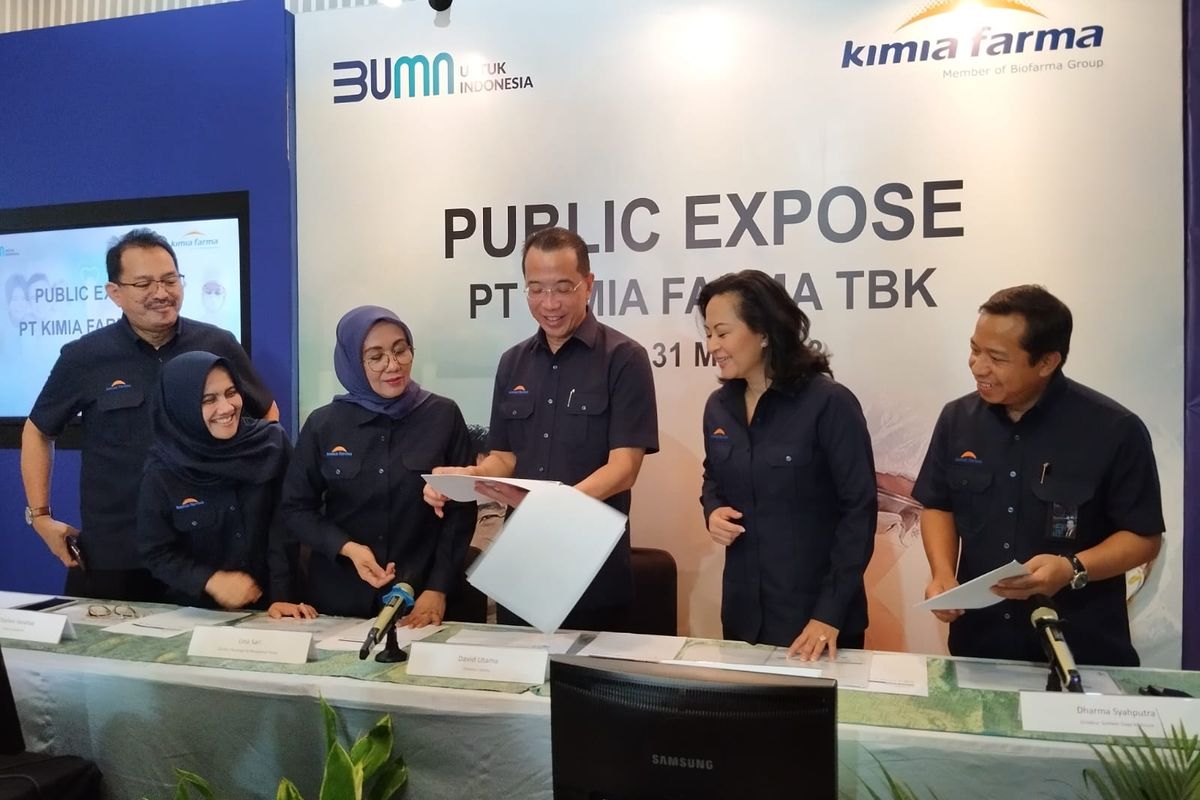 Public expose Kima Farma, Rabu (31/5/2023)