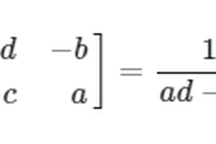 Invers Matriks Berordo 2x2
