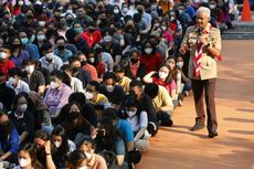 Temui Mahasiswa Baru Unika Semarang, Ganjar Dapat Pertanyaan Cara Jadi Gubernur