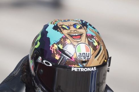 Arti di Balik Desain Helm Morbidelli untuk Balapan MotoGP San Marino Nanti
