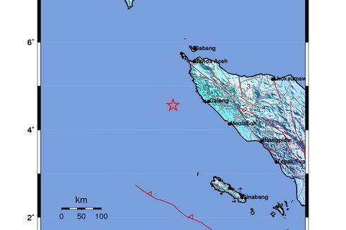 Gempa M 5,9 Guncang Aceh Jaya, Warga Banda Aceh Terkejut