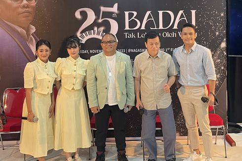 Badai Gelar Konser 25 Tahun Berkarya, Hadirkan Delon hingga Randy Pangalila 